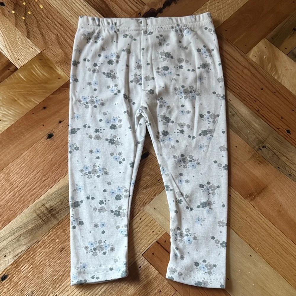 Lila & Jack Blue and Cream Kids Bodysuit Set